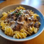 ground beef stroganoff recipe easy