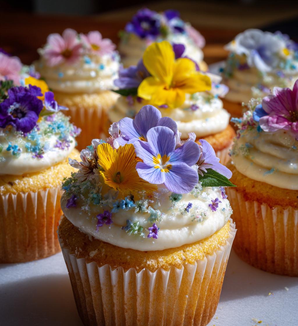 spring flower cupcakes: 5 delightful recipes for spring joy
