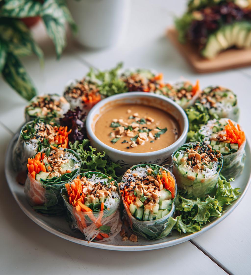 spring roll salad with peanut sauce: 5 reasons to adore it