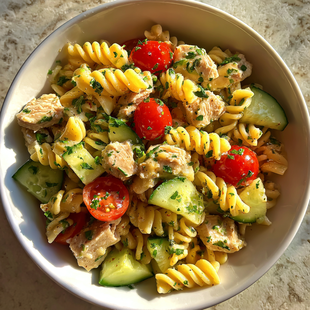 Cold Chicken Pasta Salad Recipes Summer: 15-Minute Irresistible Delight